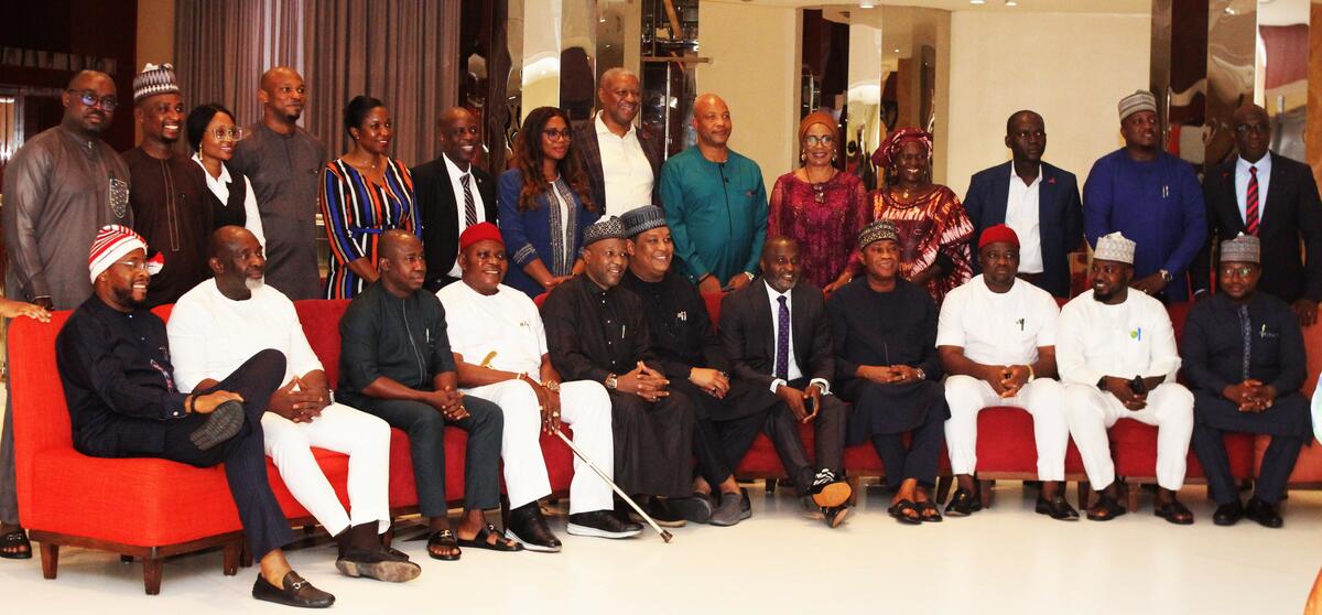 Group photo of stakeholders and honourable members of the Nigeria House of Assembly