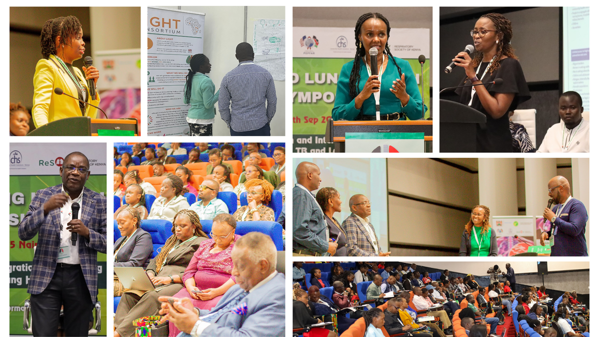 Sessions at the TB and Lung Health Symposium 2025 held on 29-30 September in Nairobi Sessions at the TB and Lung Health Symposium 2025 held on 29-30 September in Nairobi