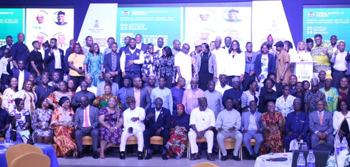 Participants at Nigeria's NTBLCP Annual Review Meeting 2023 in Lagos