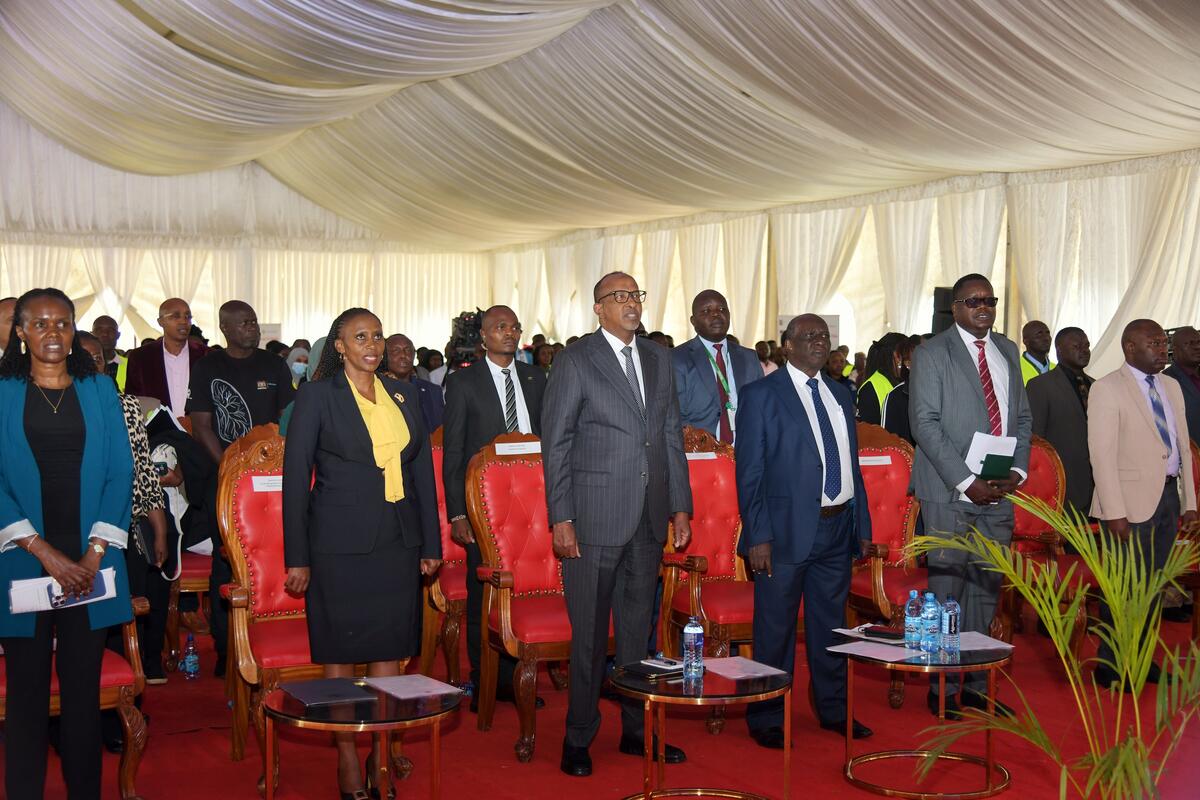 The Cabinet Secretary, Ministry of Health, Hon. Aden Duale, EGH and other government officials among them Principal Secretary State Department Public Health and Professional Standards - Ps. Mary Muthoni, CBS, Chair of the Parliamentary Committee for Health - Hon. Dr James Nyikal, CBS, and Director Primary Health Care – Dr Joel Gondi graced the occasion