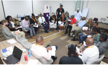 NTP representatives during the group discussion