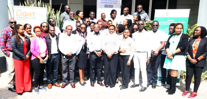 Participants at the Scientific Manuscript Writing Workshop, held in Naivasha, 14-18 July, 2025.